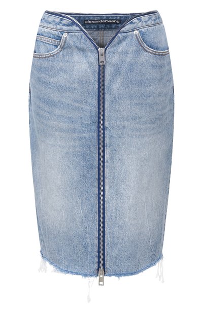 Женская джинсовая юбка zip v-waist ALEXANDER WANG, арт. 4DC2265986