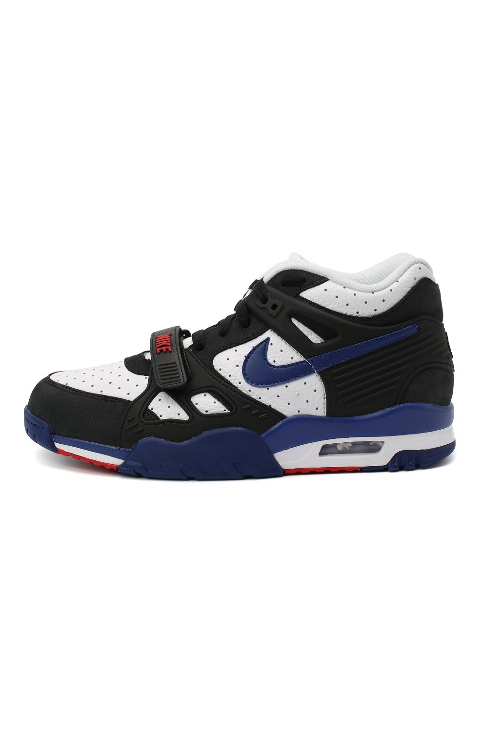 Мужские кроссовки air trainer 3 NIKELAB черно-белого цвета, арт. CZ3568-001 | Фото 3 (Материал сплава: Проставлено; Материал утеплителя: Без утеплителя; Материал внутренний: Текстиль; Подошва: Массивная; Драгоценные камни: Проставлено; Стили: Спорт)