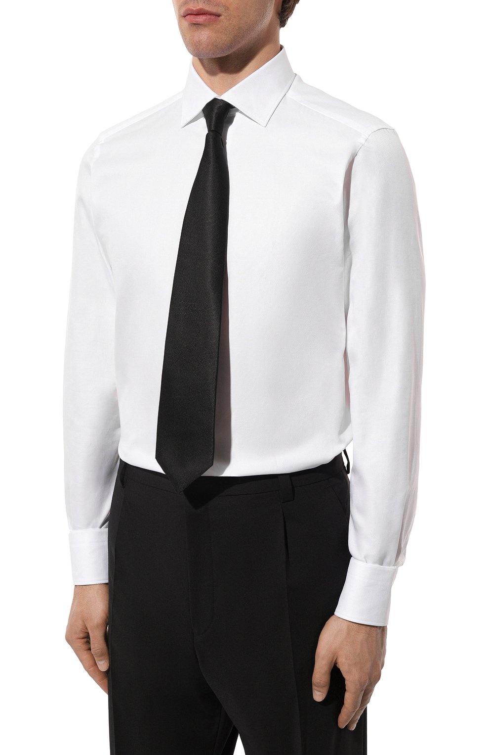 Хлопковая сорочка ZEGNA, арт. 701502A7/9MS0JI, фото 3