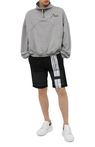 Хлопковые шорты STONE ISLAND, арт. 741566596, фото 2