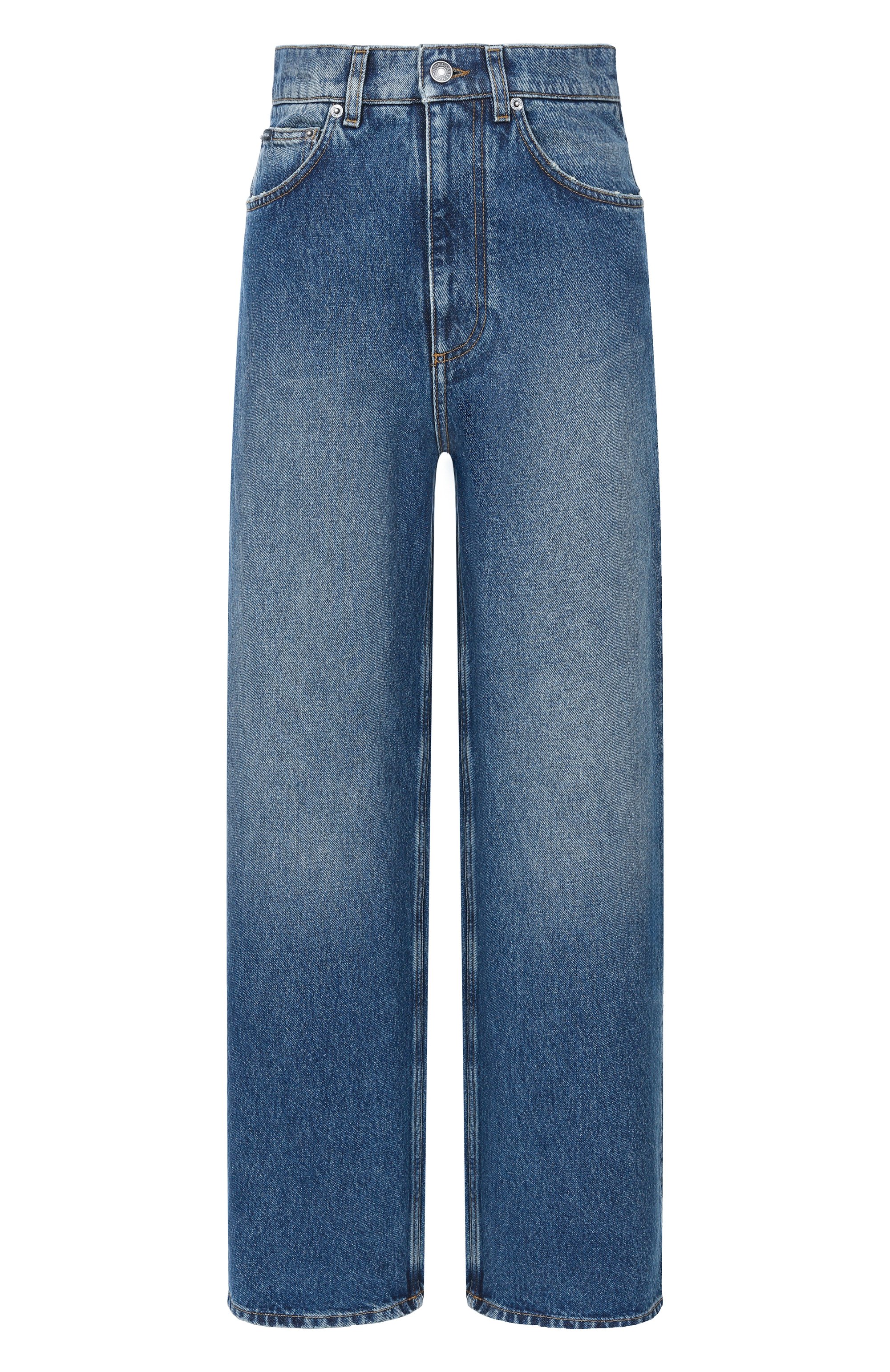 Джинсы DOLCE & GABBANA синего цвета по цене 88100 руб., арт. FTDGVD/G80C8, фото 1 Джинсы DOLCE & GABBANA, арт. FTDGVD/G80C8, фото 1