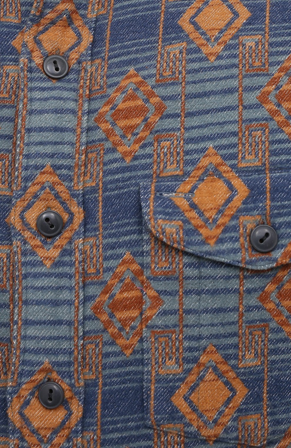 Хлопковая рубашка RRL, арт. 782804336, фото 5