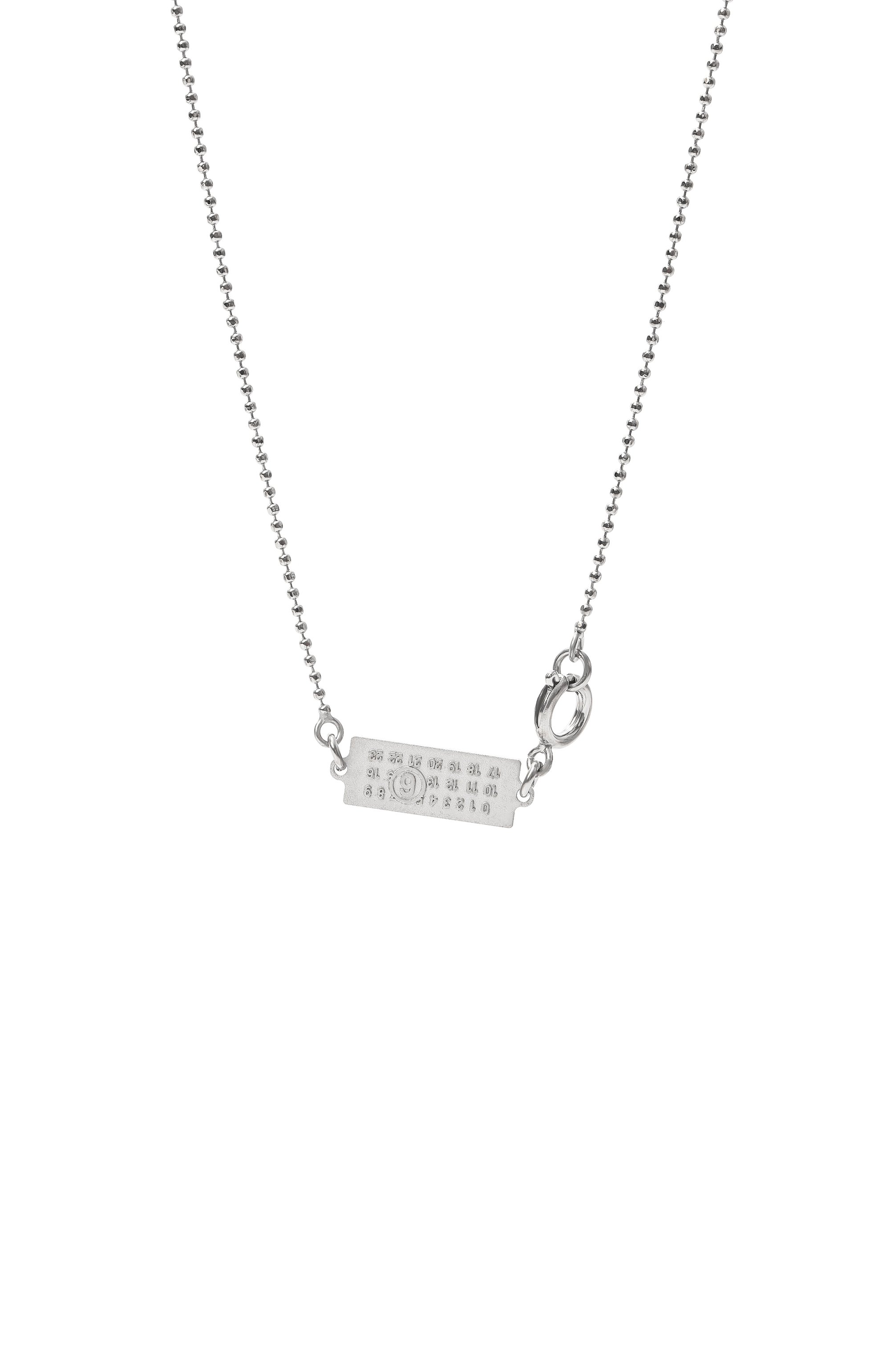 Кулон на цепочке MM6, арт. SM6UU0084 P7355, фото 4