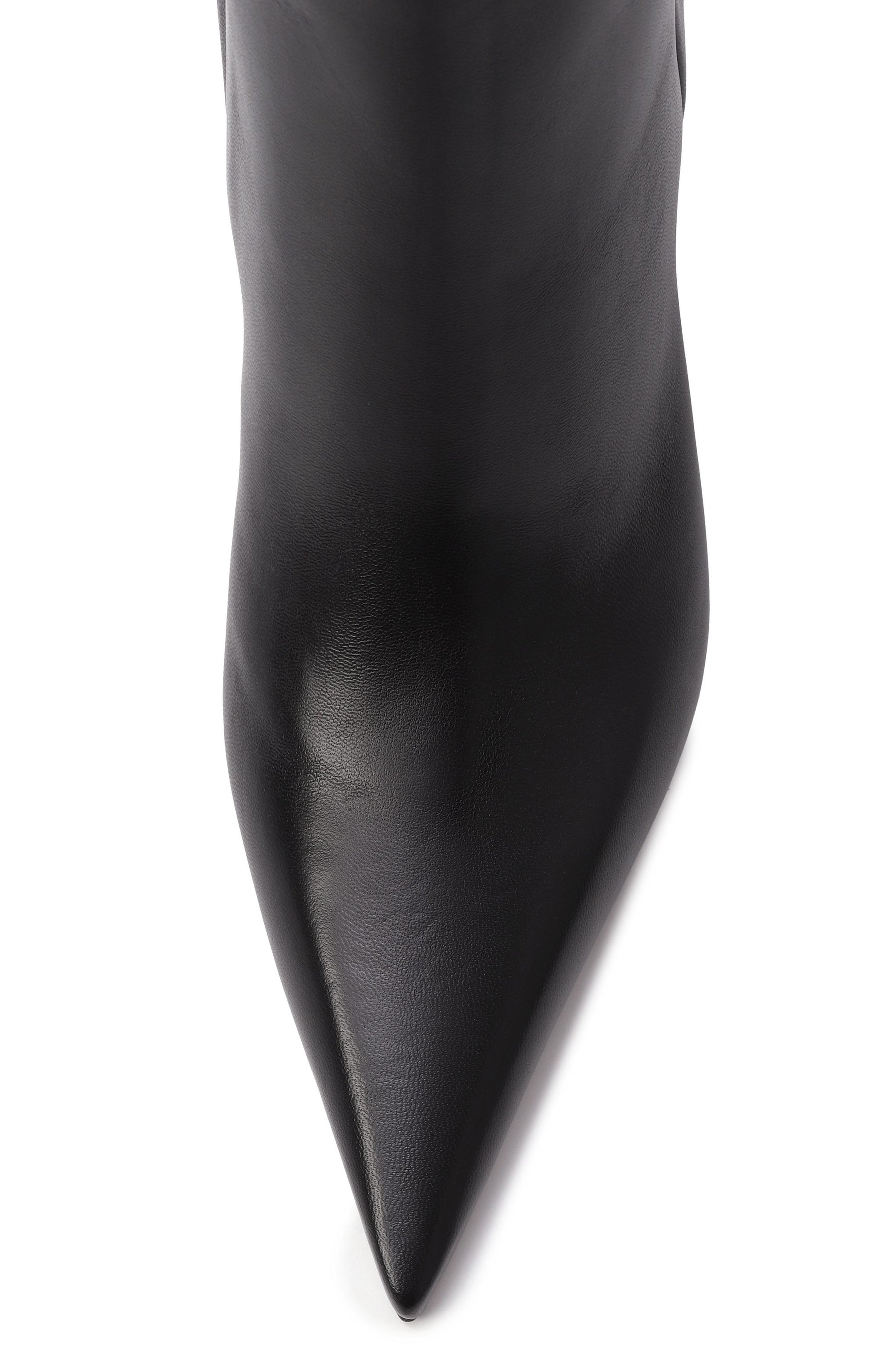 Кожаные ботильоны barbara 90 AMINA MUADDI, арт. BARBARA B00TIE, фото 6