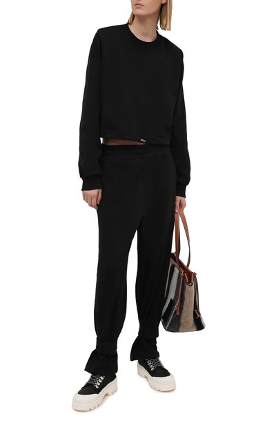 Хлопковые брюки THE FRANKIE SHOP, арт. PA TCS KR 11, фото 2