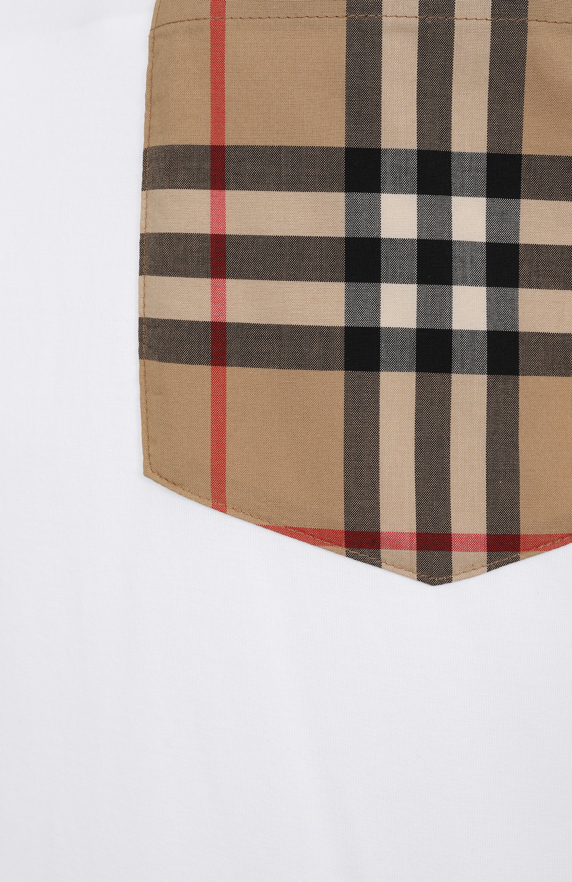 Хлопковая футболка BURBERRY, арт. 8103971, фото 6