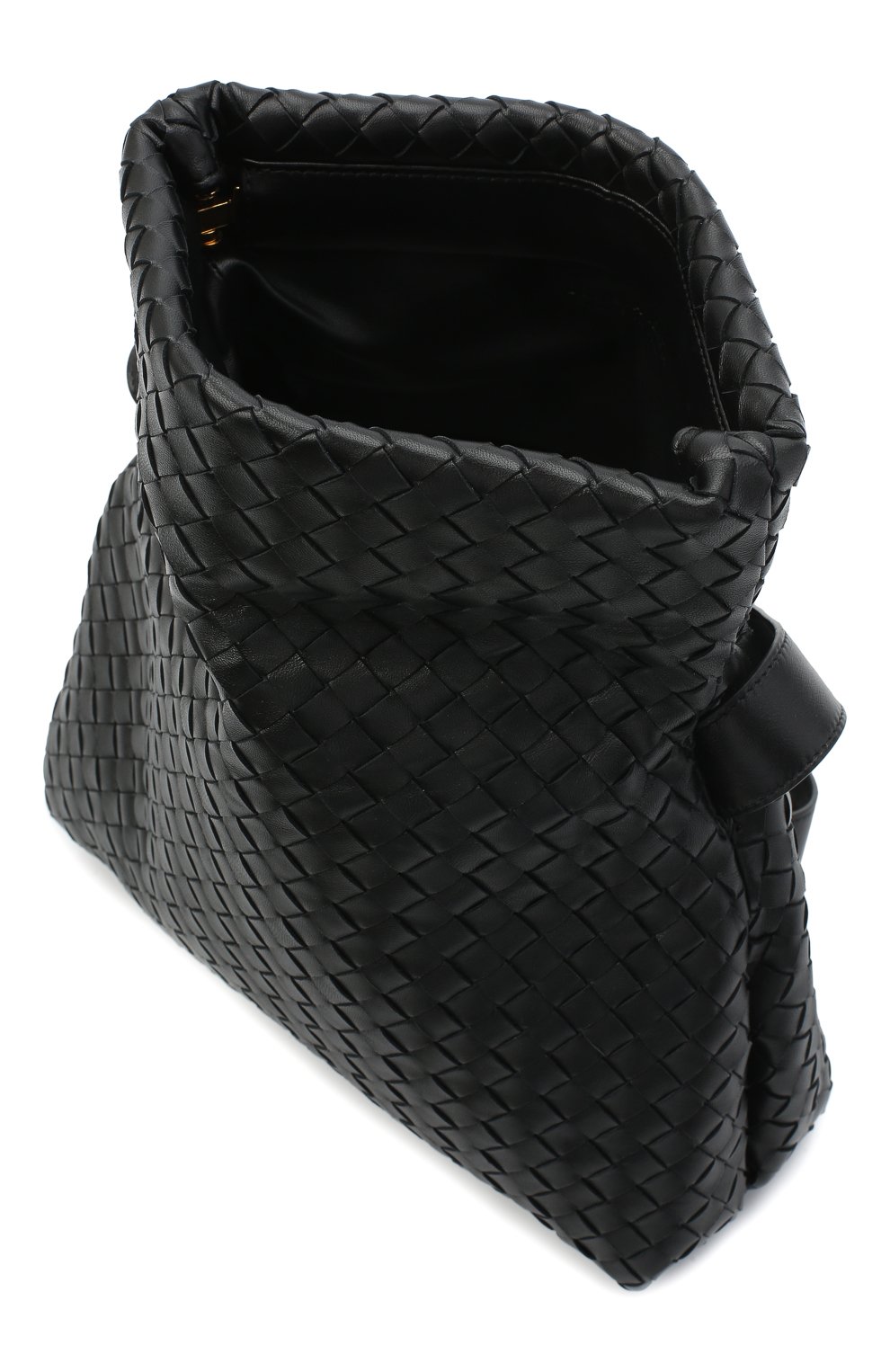 Сумка bv fold small BOTTEGA VENETA черного цвета по цене 299500 руб., арт. 642637/V08Z1, фото 4 Сумка bv fold small BOTTEGA VENETA, арт. 642637/V08Z1, фото 4