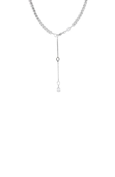 Колье matrix SWAROVSKI серебряного цвета по цене 66200 руб., арт. 5707988, фото 4 Колье matrix SWAROVSKI, арт. 5707988, фото 4