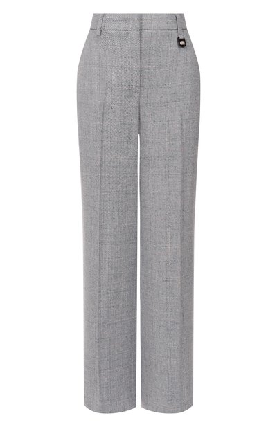 Женские брюки из шерсти и вискозы LORENA ANTONIAZZI, арт. PA01A/5024