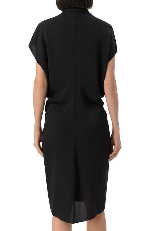 Шелковое платье Giorgio Armani GW001581/TE10814 Чёрный  GW001581/TE10814 Фото 4