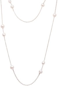 Колье MIMI бесцветного цвета по цене 83600 руб., арт. C23VNAF1-140, фото 1 Колье MIMI, арт. C23VNAF1-140, фото 1