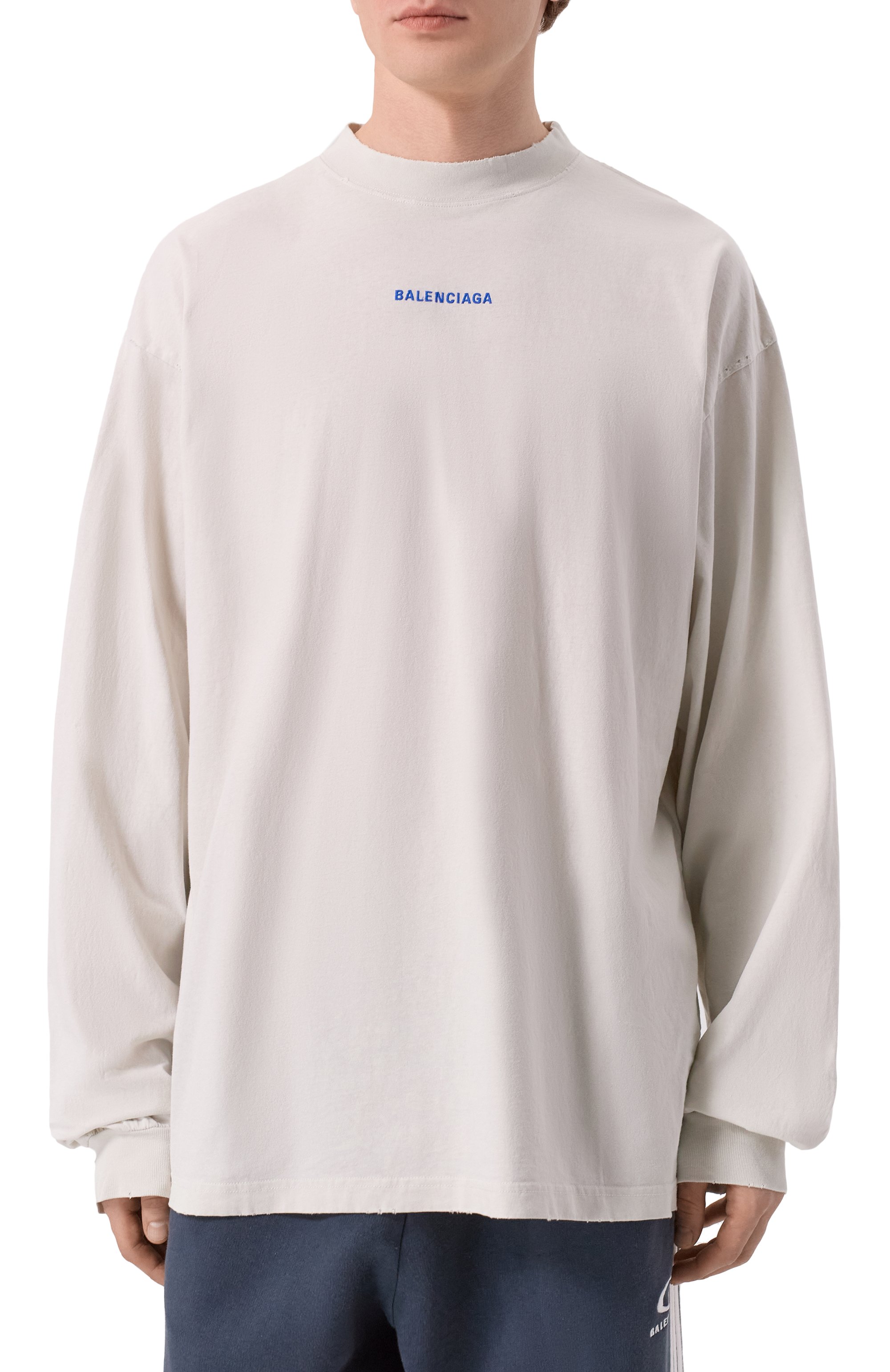 Хлопковый лонгслив BALENCIAGA, арт. 744449/TSV09, фото 3