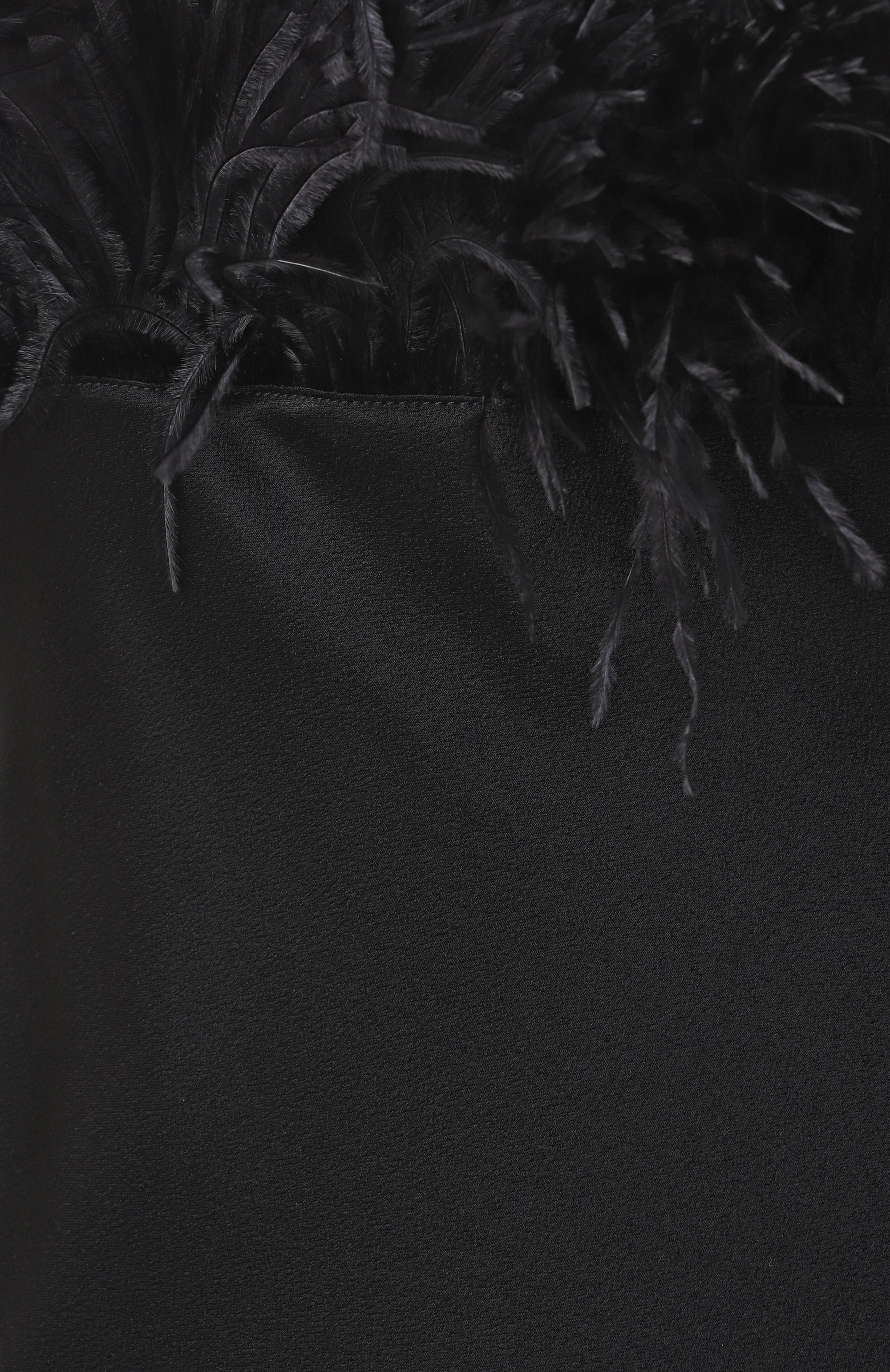 Атласное платье с отделкой перьями ANTONELLI FIRENZE, арт. L6735N/794, фото 6