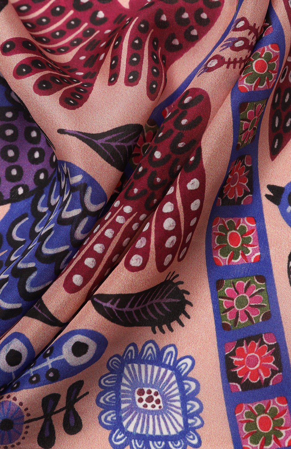 Шелковый платок небеса GOURJI, арт. T21SKY7PKR/1, фото 3