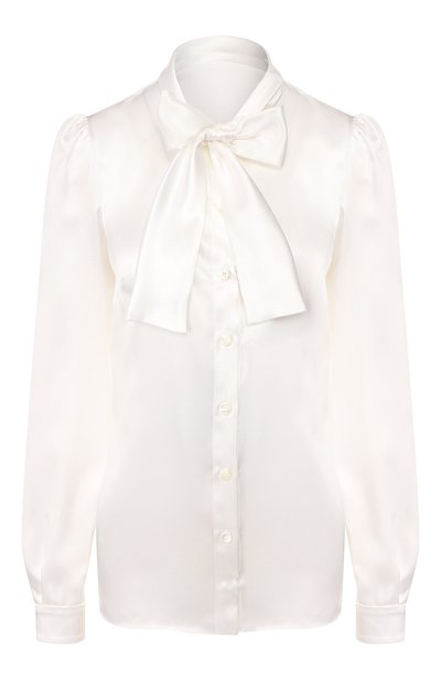 Женская атласная блу зка DOLCE & GABBANA, арт. F5L63T/FU1AU
