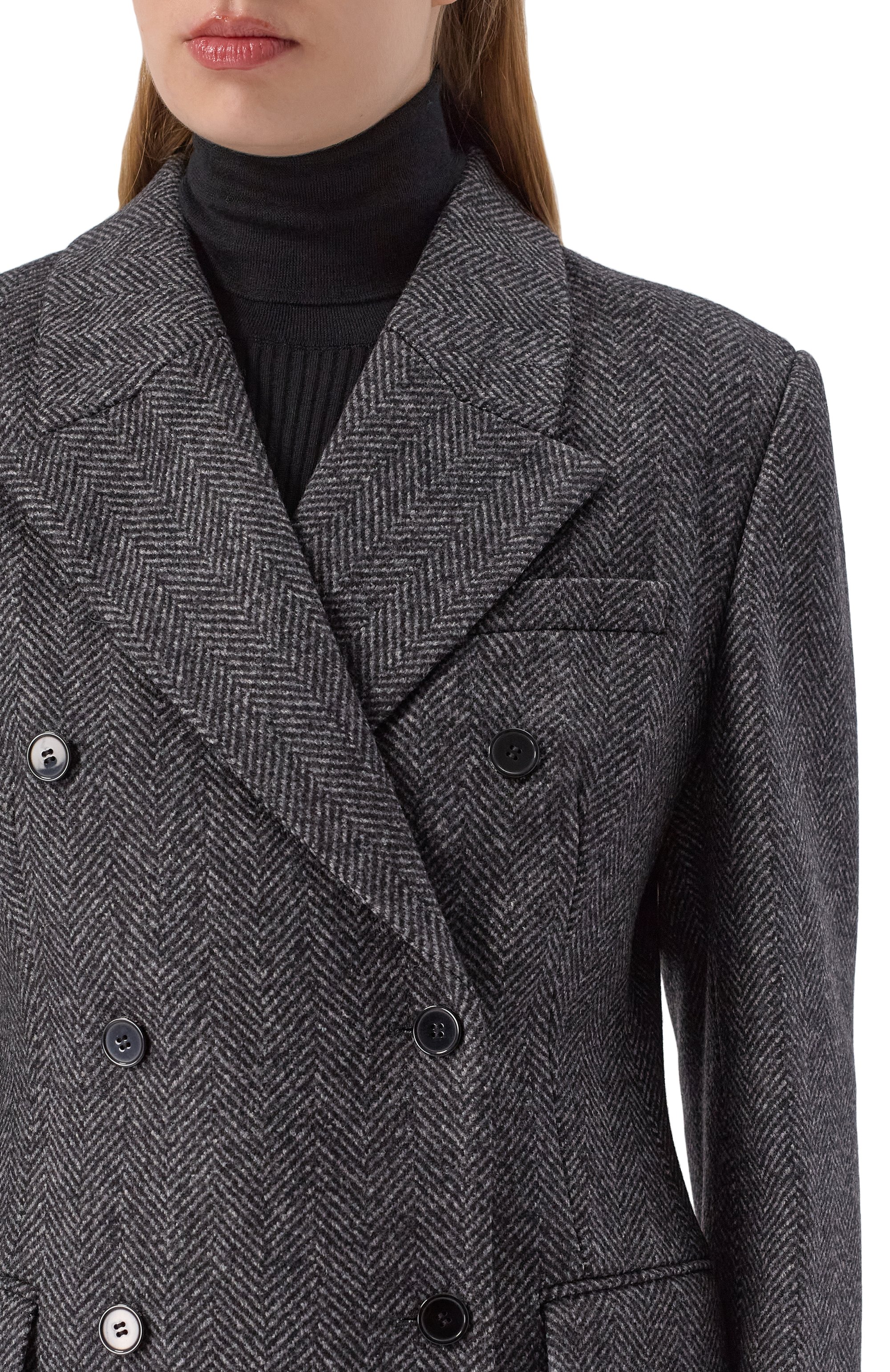 Шерстяной жакет 12 STOREEZ, арт. 133859, фото 5