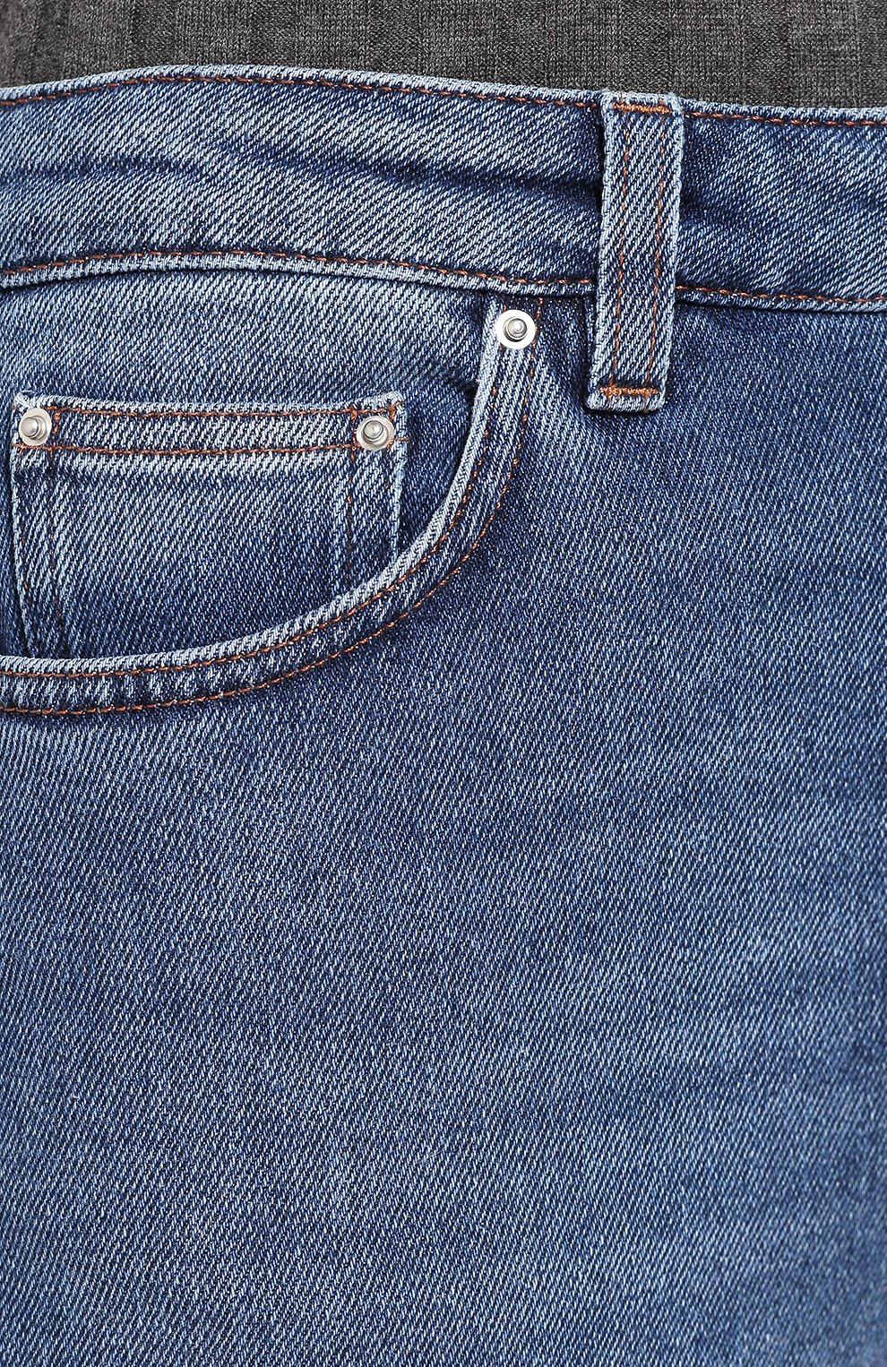 Джинсы TOTEME голубого цвета по цене 16300 руб., арт. STANDARD DENIM 32 193-231-741, фото 5 Джинсы TOTEME, арт. STANDARD DENIM 32 193-231-741, фото 5
