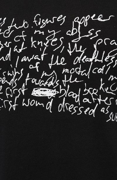 Хлопковая футболка ANN DEMEULEMEESTER, арт. 2402-W-JTS02-34-FA206-099, фото 5