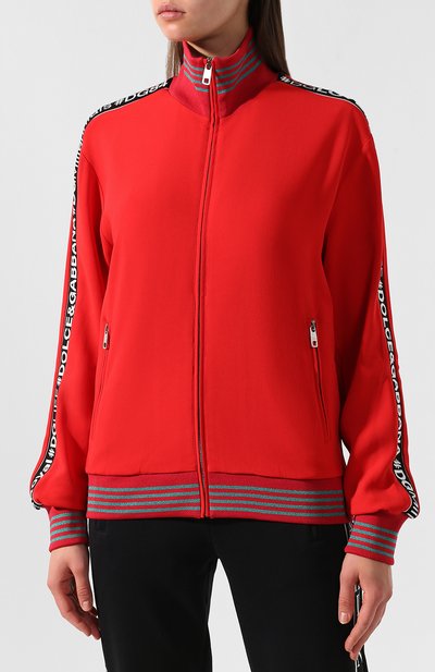 Кардиган на молнии с высоким воротником DOLCE & GABBANA, арт. F9D05T/G7QHQ, фото 3