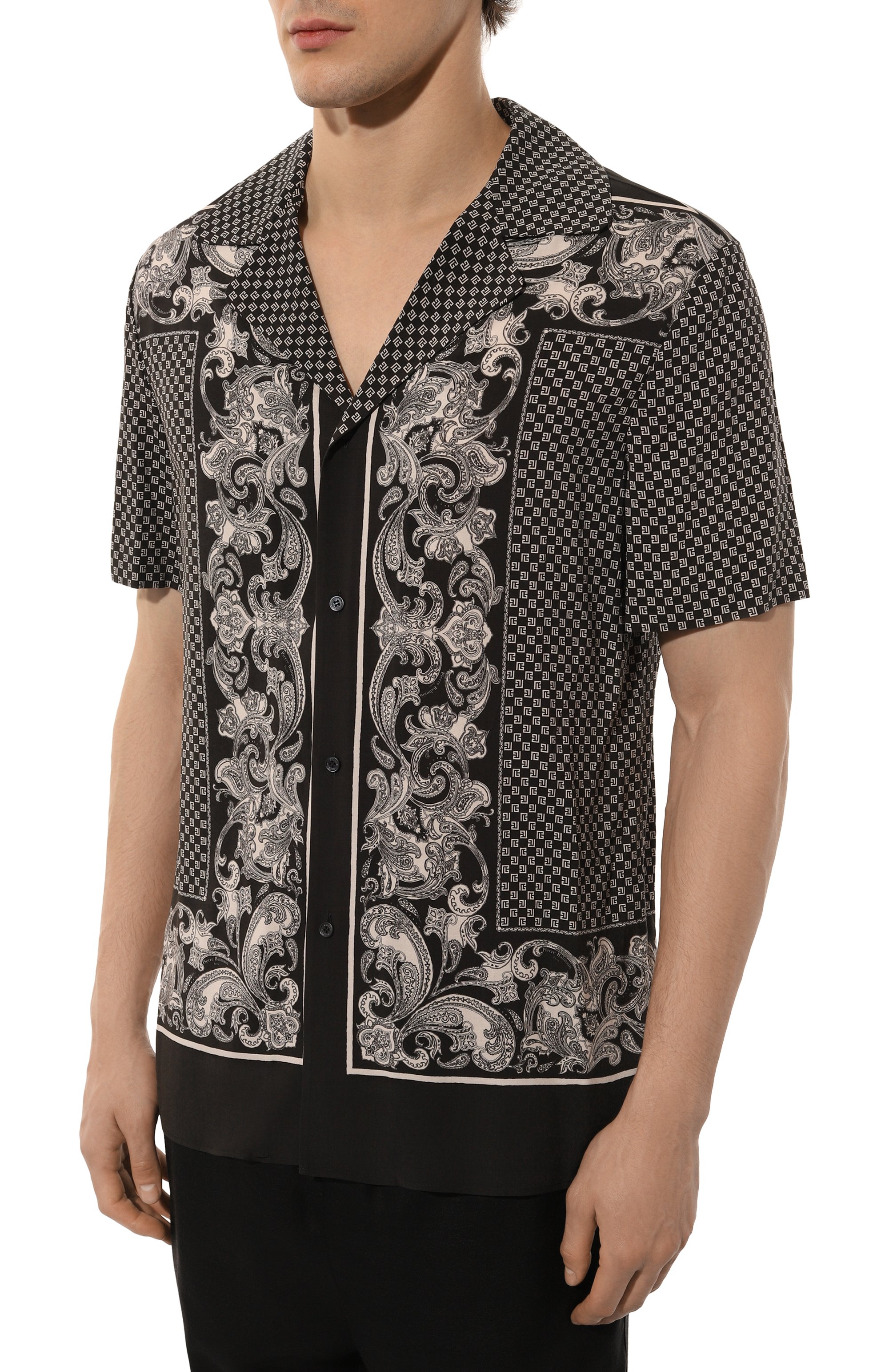 Рубашка из вискозы BALMAIN, арт. CH1HR095/VE23, фото 3