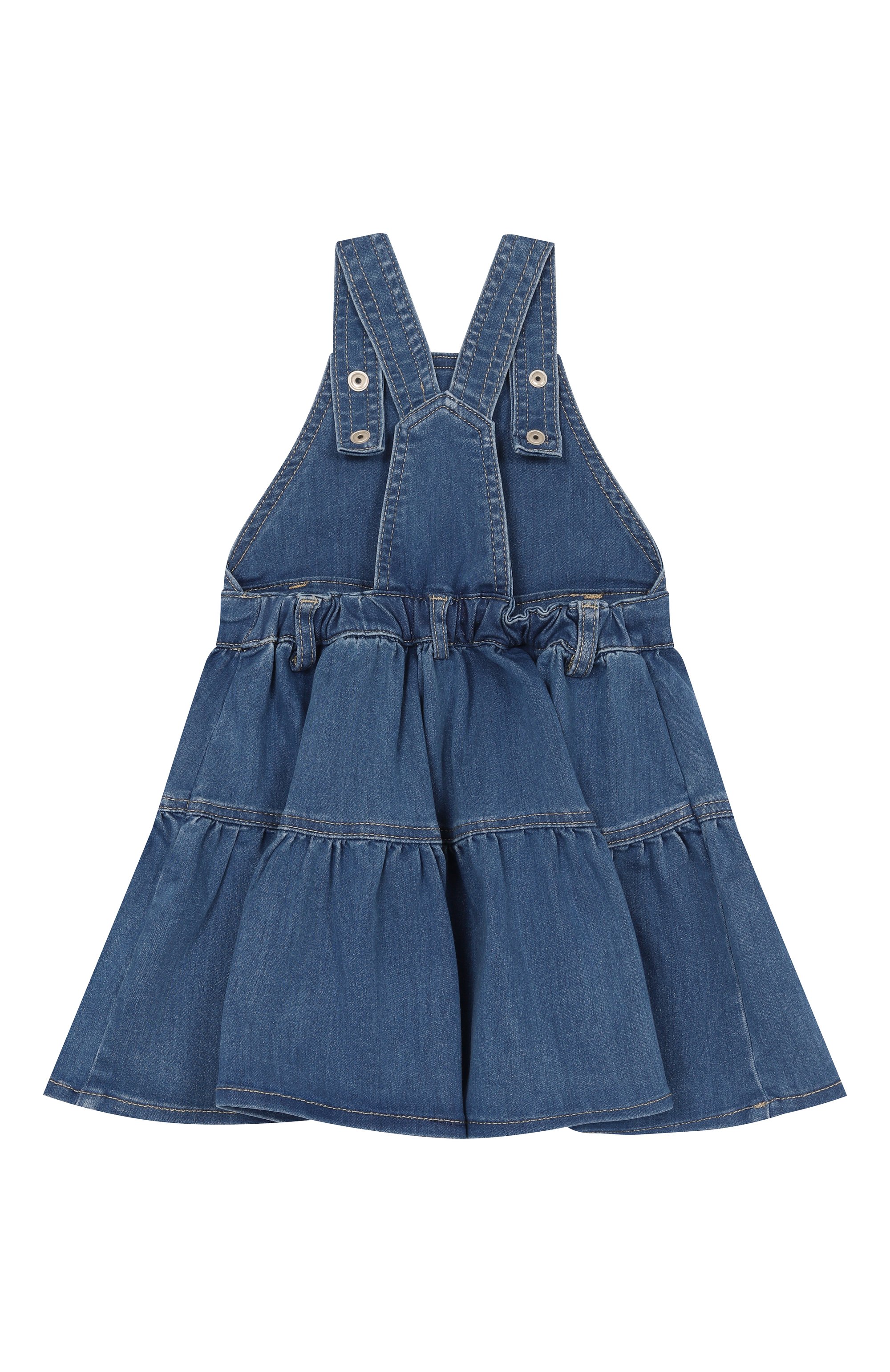 Джинсовый сарафан MONNALISA, арт. 39G704, фото 2