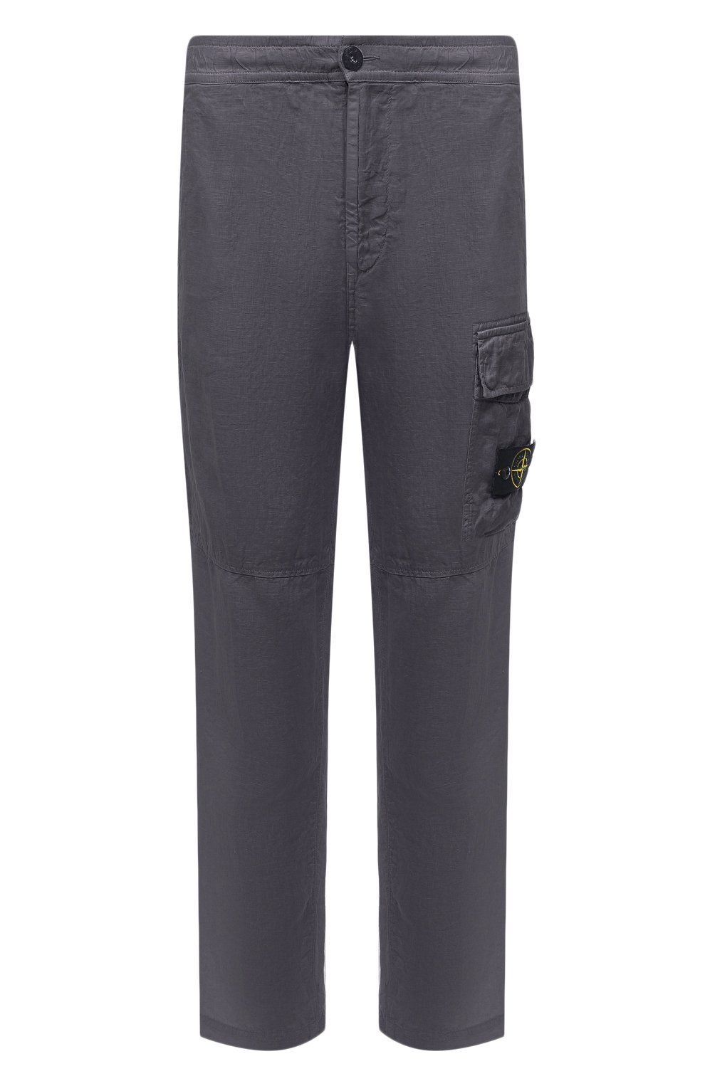 Льняные брюки-карго STONE ISLAND, арт. 741531601, фото 1