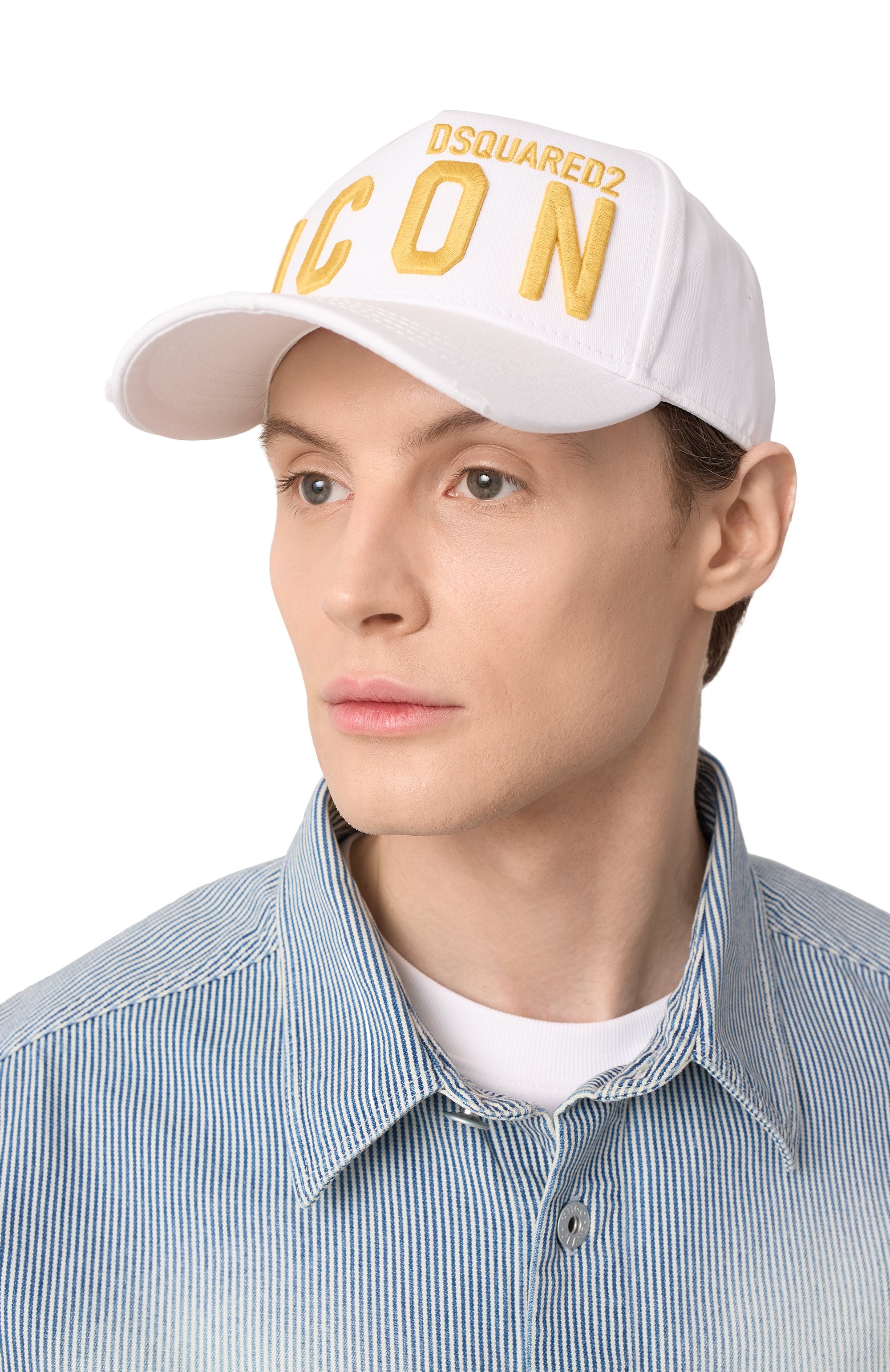 Хлопковая бейсболка icon DSQUARED2, арт. BCM0412 05C00001, фото 2