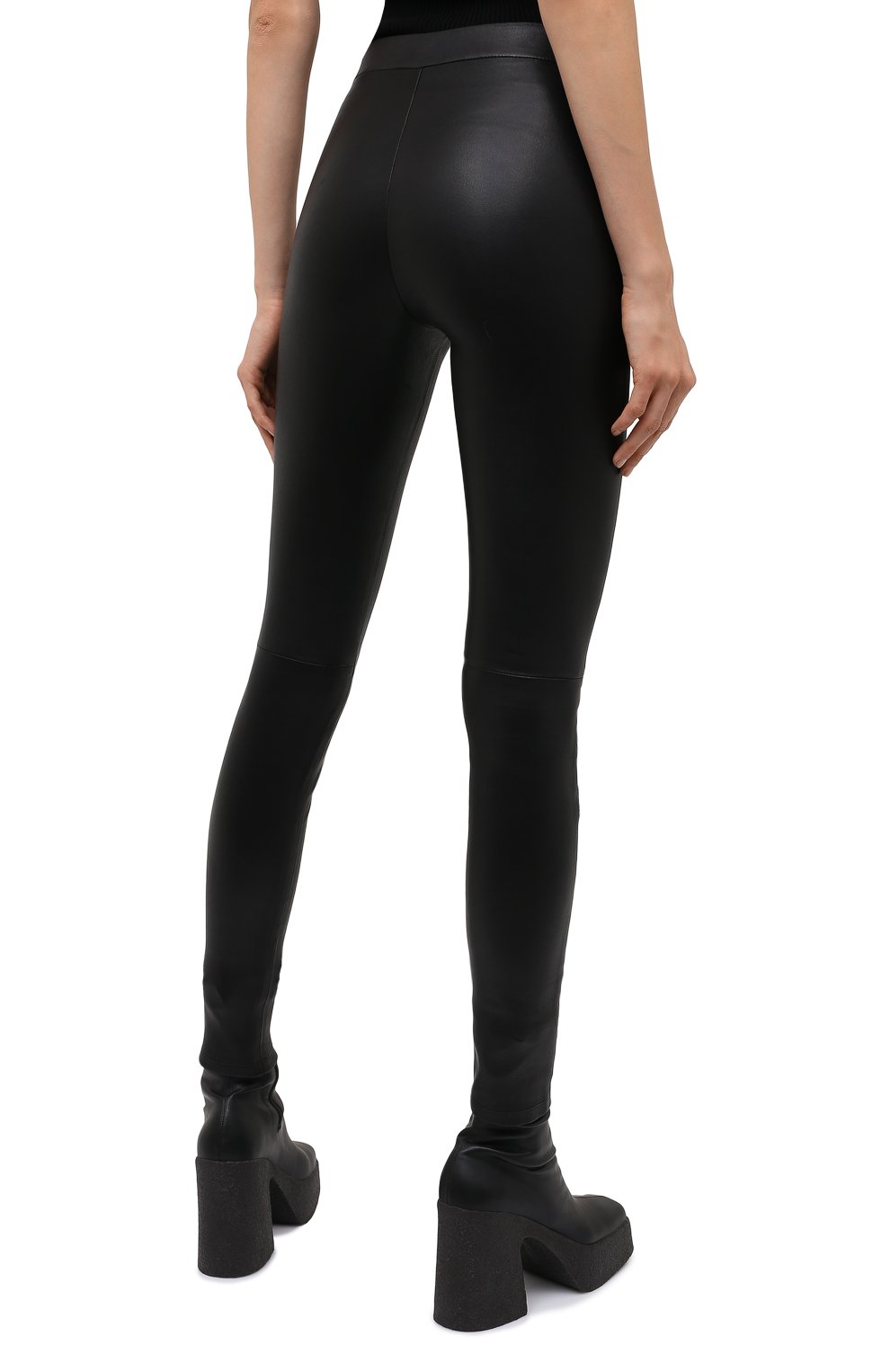 Кожаные брюки THEORY, арт. I0700205, фото 5