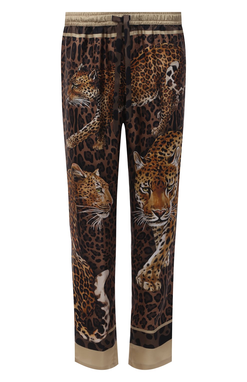 Шелковые домашние брюки DOLCE & GABBANA, арт. GYB0HT/FI16G, фото 1