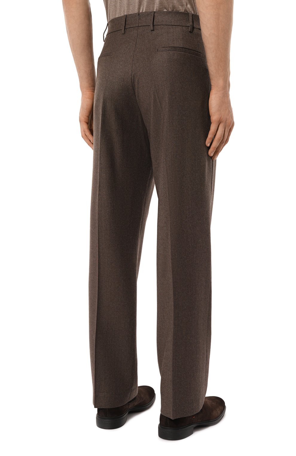 Брюки из шерсти и кашемира ANDREA CAMPAGNA, арт. LUCAN0 ELAX/ZG1200, фото 4