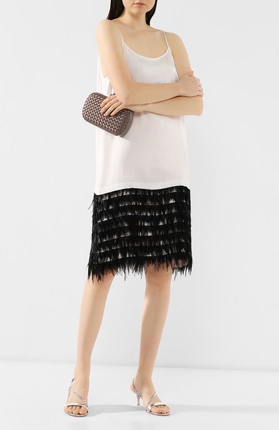 Кожаные босоножки manhattan  55 GIANVITO ROSSI, арт. G30142.55RIC.METARGE, фото 2