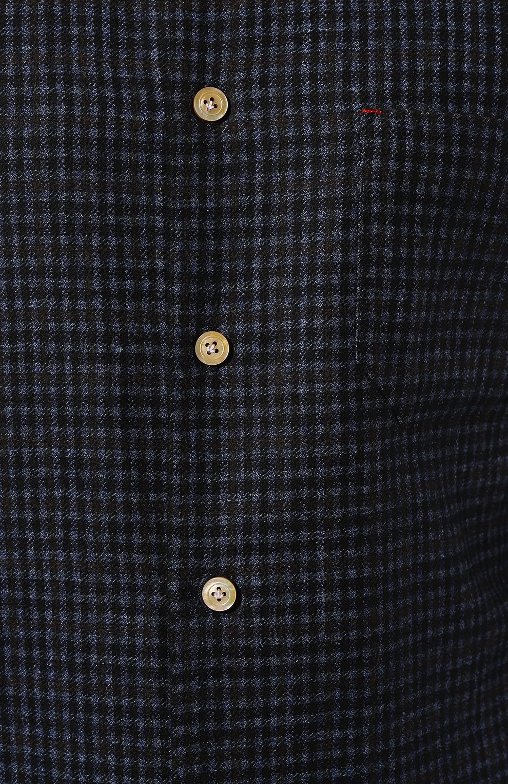 Рубашка из шерсти и шелка KITON, арт. UMCNERK0143C02, фото 5