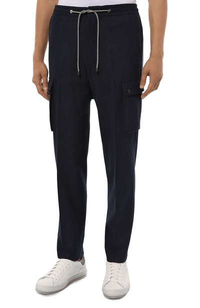 Шерстяные брюки-карго CORNELIANI, арт. 944L14-9418801, фото 3