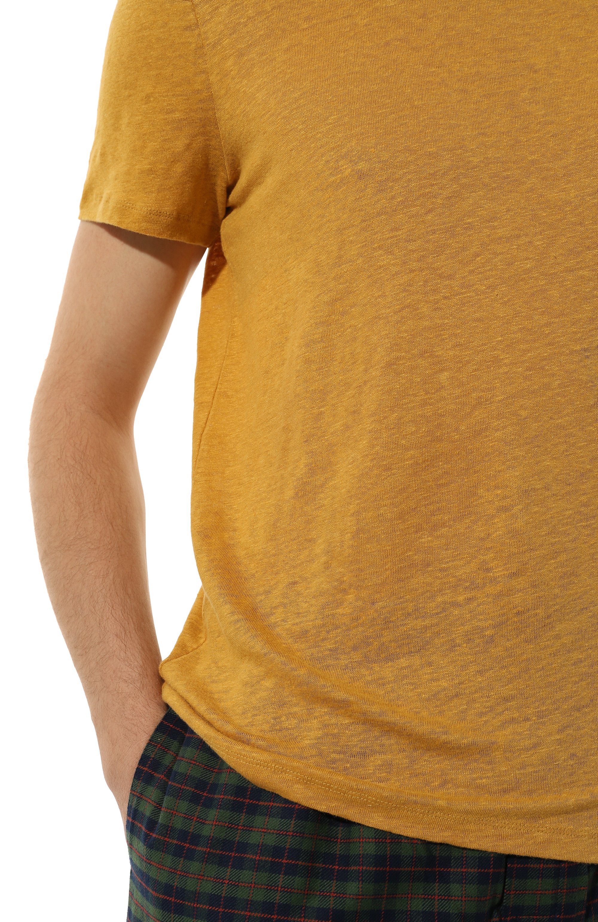 Льняная футболка DEREK ROSE, арт. 3163/J0RD005, фото 5