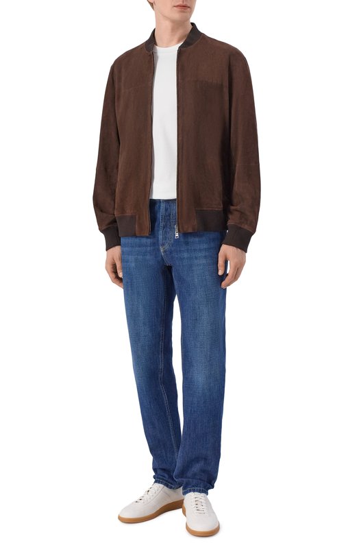 Хлопковая футболка Brunello Cucinelli M0B131356P Белый  M0B131356P Фото 2