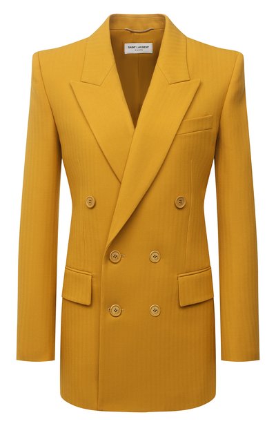Шерстяной жакет SAINT LAURENT, арт. 648656/Y7C36, фото 1