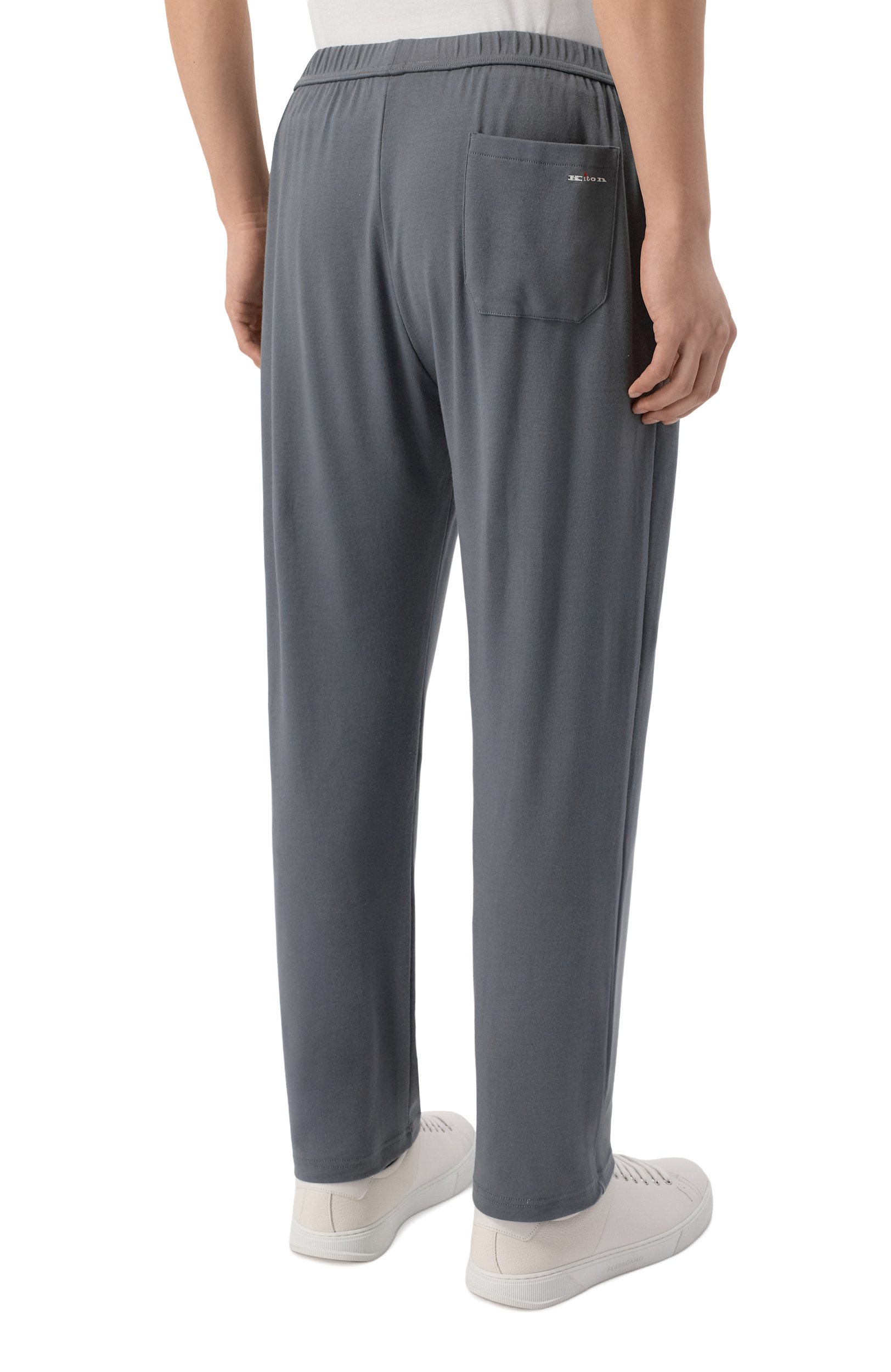 Хлопковые брюки KITON, арт. UNWT006K0263L, фото 4