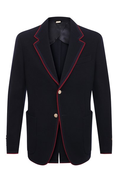 Пиджак из шерсти и хлопка GUCCI, арт. 645195/ZAC3R, фото 1