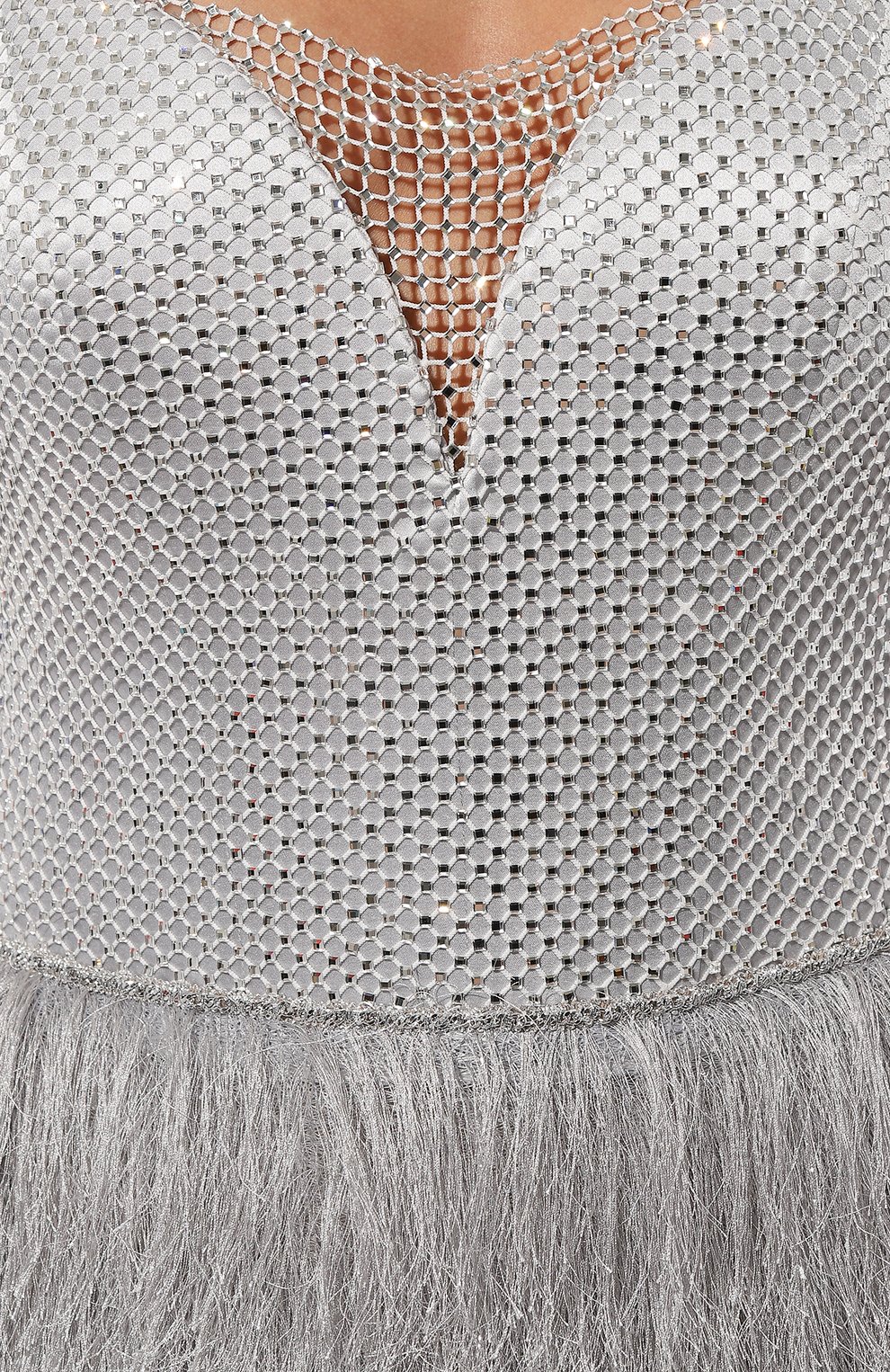 Платье с отделкой стразами и перьями SPERANZA COUTURE, арт. SC068, фото 5