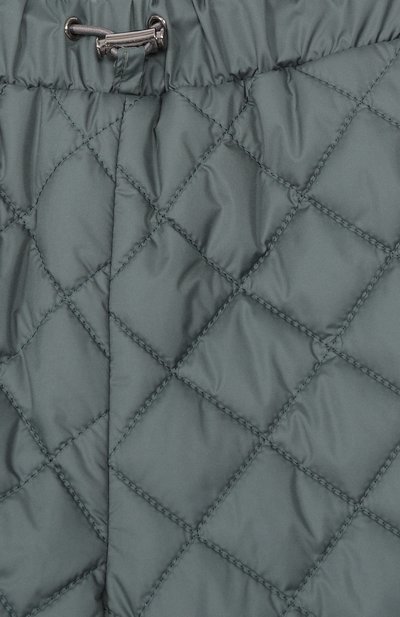 Утепленные джоггеры IL GUFO зеленого цвета по цене 17250 руб., арт. A25GPL0035NN106_002, фото 3 Утепленные джоггеры IL GUFO, арт. A25GPL0035NN106_002, фото 3