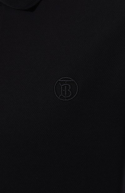 Хлопковое поло BURBERRY, арт. 8084021, фото 5