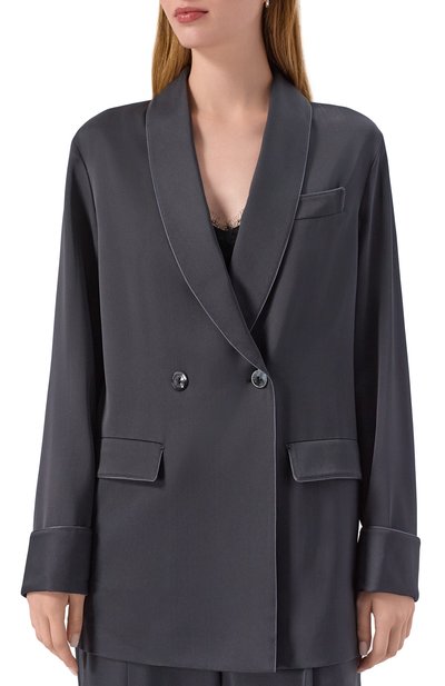 Жакет из вискозы и шелка AGNONA, арт. TX1003E/U5073E, фото 3