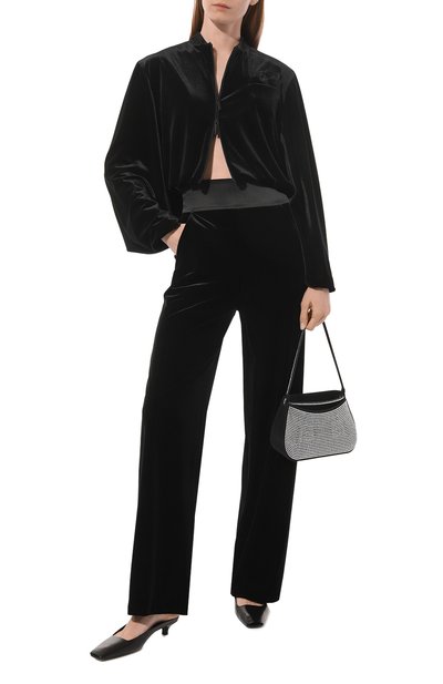 Бархатные брюки EMPORIO ARMANI, арт. 3R2P8D/2JW4Z, фото 2