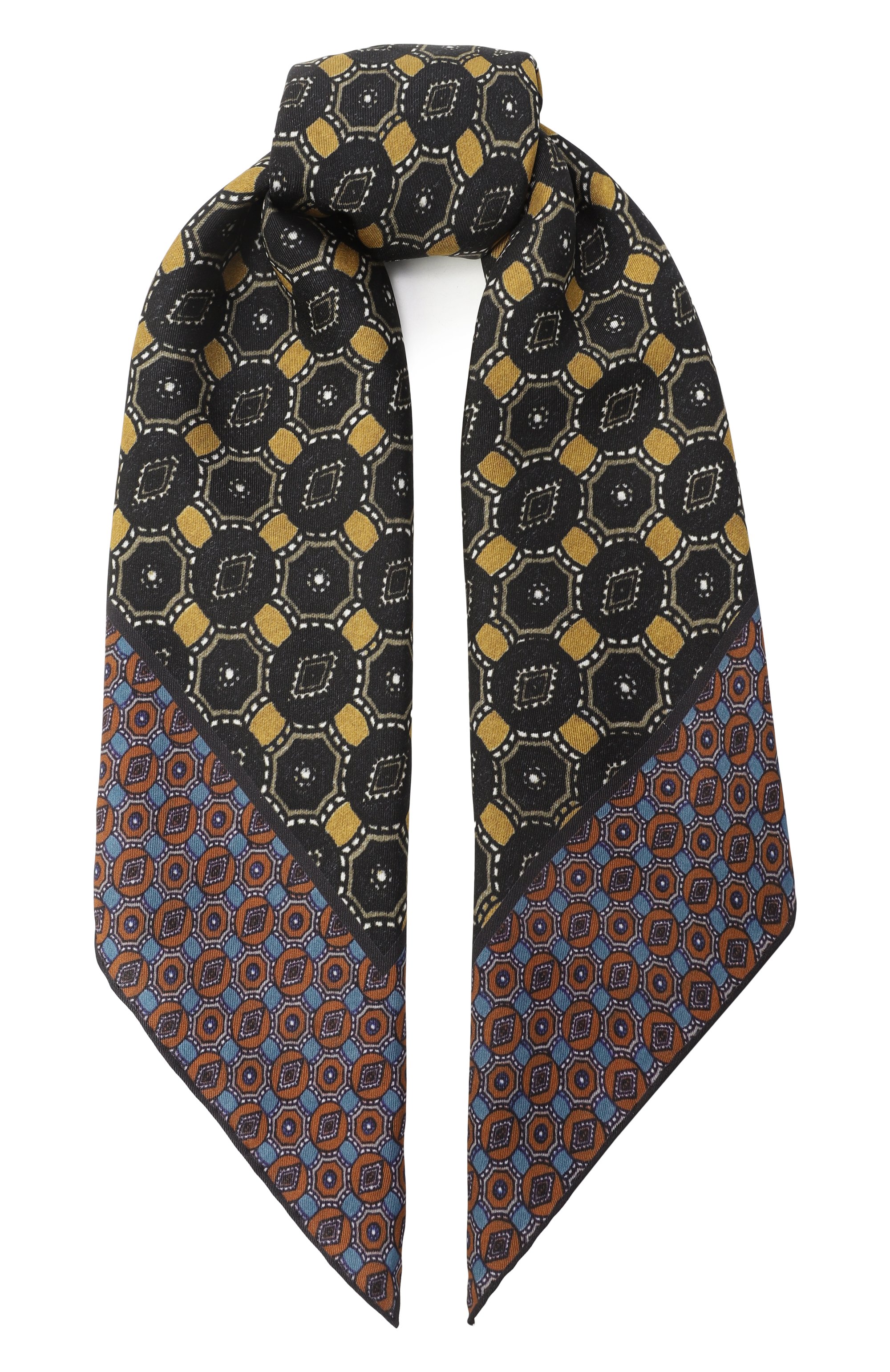Шелковый платок DRIES VAN NOTEN, арт. 011300-2210-205, фото 1