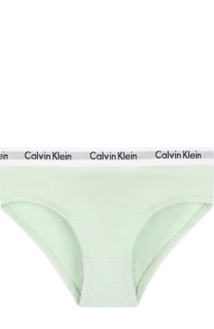 Детские комплект из двух пар трусов с логотипом бренда CALVIN KLEIN серого цвета, арт. G80G895001/4-7 | Фото 3 (Статус проверки: Проверена категория; Материал внешний: Хлопок; Девочки Кросс-КТ: Комплект-белье; Рукава: Короткие; Материал сплава: Проставлено; Драгоценные камни: Проставлено)