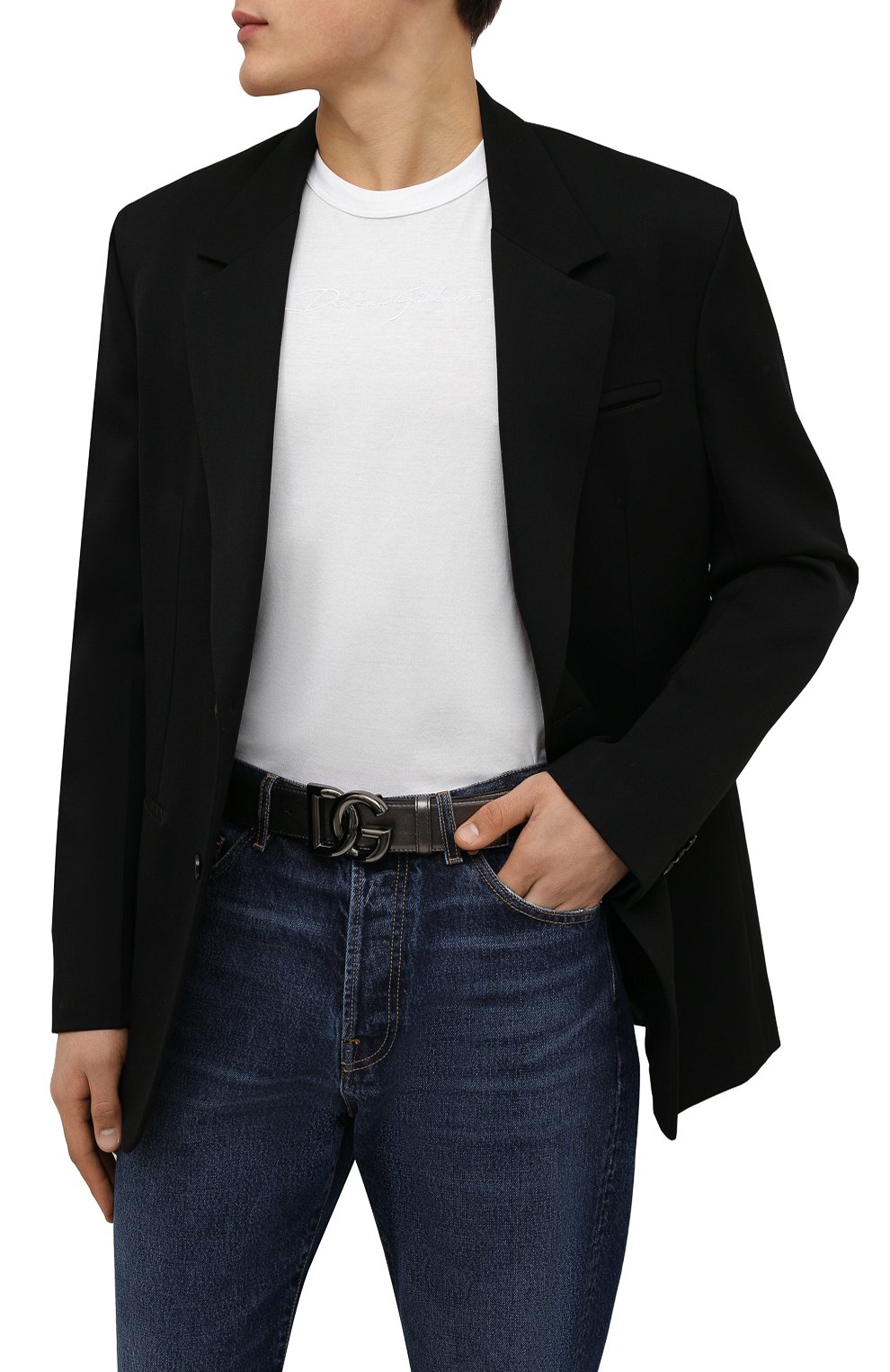 Кожаный ремень DOLCE & GABBANA, арт. BC4646/AQ292, фото 2