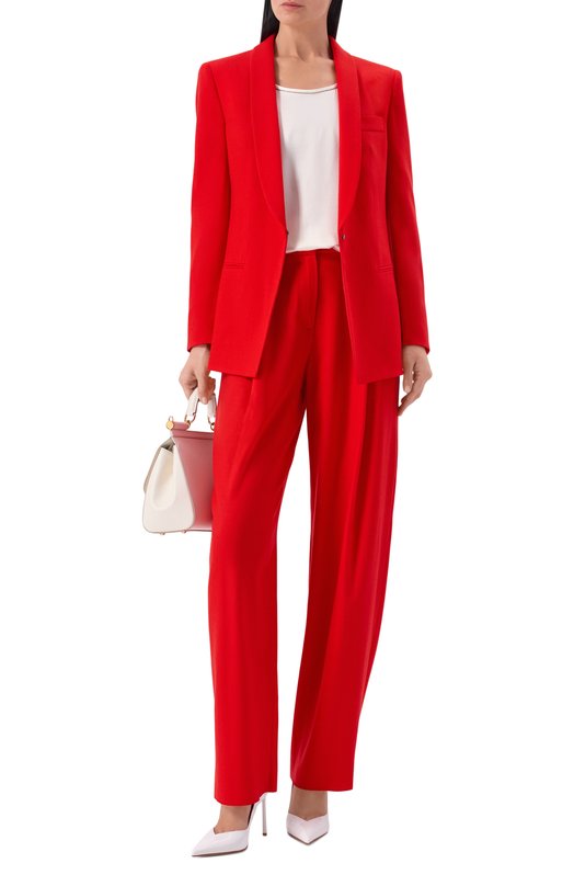 Шерстяной жакет Giorgio Armani GW002455/TE13592 Красный  GW002455/TE13592 Фото 2