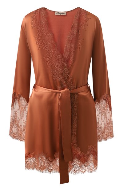 Халат из шелка и вискозы MARJOLAINE, арт. 6VAL2001, фото 1