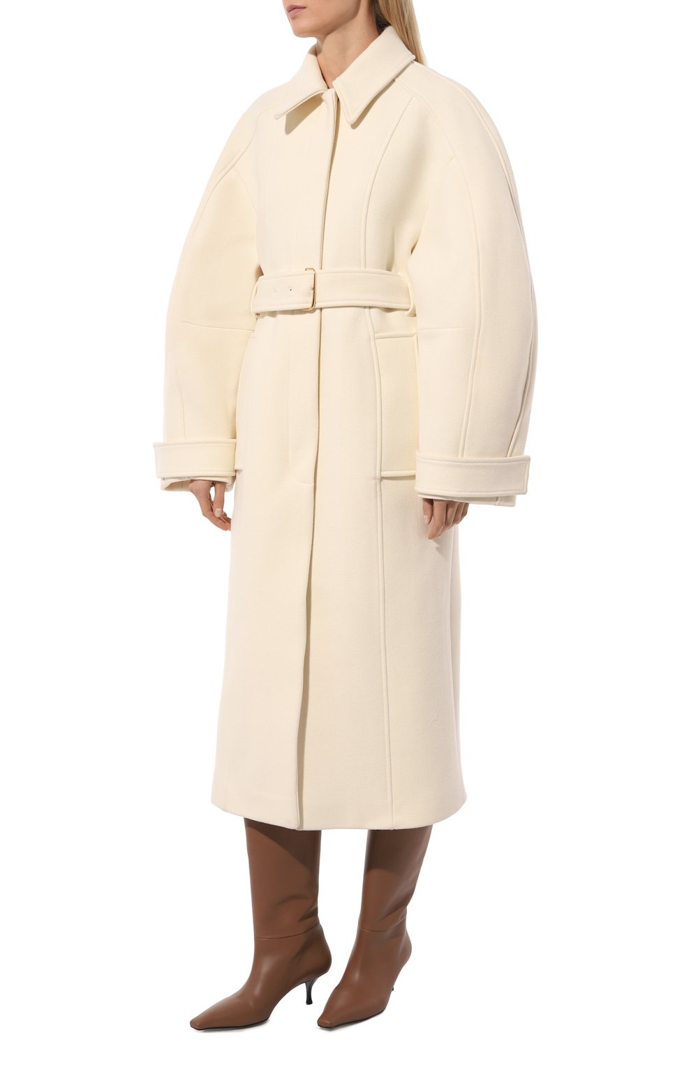 Шерстяное пальто JACQUEMUS, арт. 24H243C0068/1614, фото 3