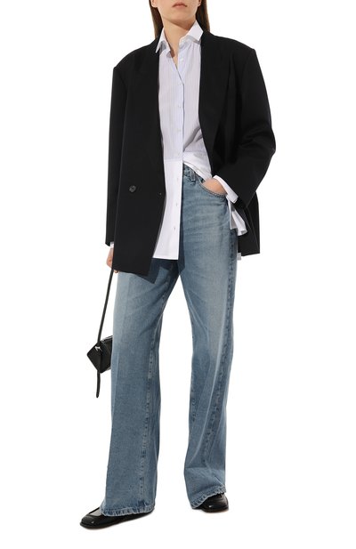 Джинсы AG ADRIANO GOLDSCHMIED голубого цвета по цене 36950 руб., арт. SGD1B64RM, фото 2 Джинсы AG ADRIANO GOLDSCHMIED, арт. SGD1B64RM, фото 2